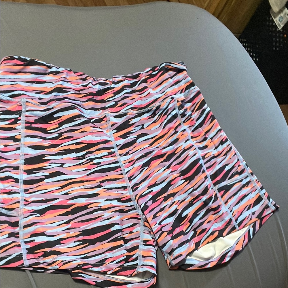 Pro Player Black and Pink Athletic Shorts Dynamic Design